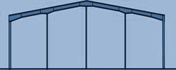 Multiple-Span Straight-Column