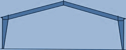 Multiple-Span Tapered-Column