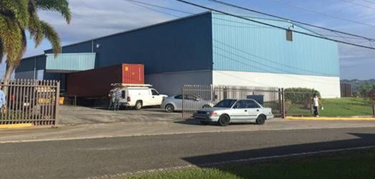 Warhouse in Puerto Rico After Hurricane Maria