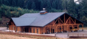 Architectural Staing Seam 300x134 - Metal Barns - Steel Barn Kits