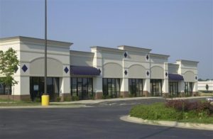 Showroom Building with masonry exterior 300x196 - Retail